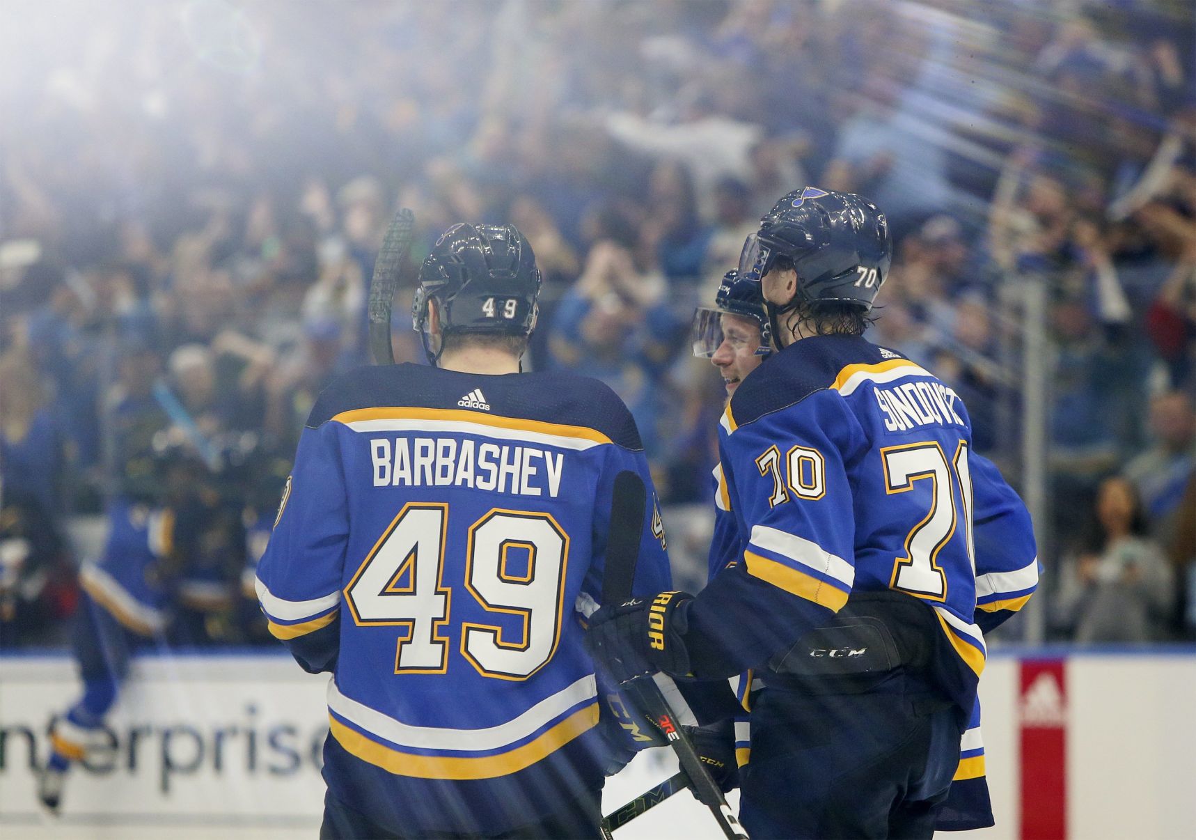 Blues compete for conference title